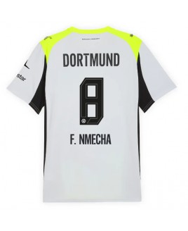Günstige Borussia Dortmund Felix Nmecha #8 Auswärtstrikot 2025-26 Kurzarm
